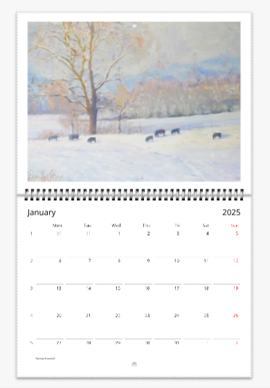 Kristina Sellers Wall calendars 2025 (US & CA)