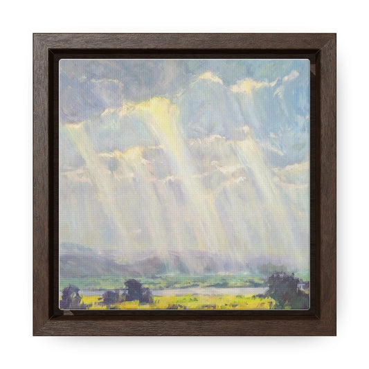 "Fleeting Storm" Gallery Canvas Wraps, Square Frame